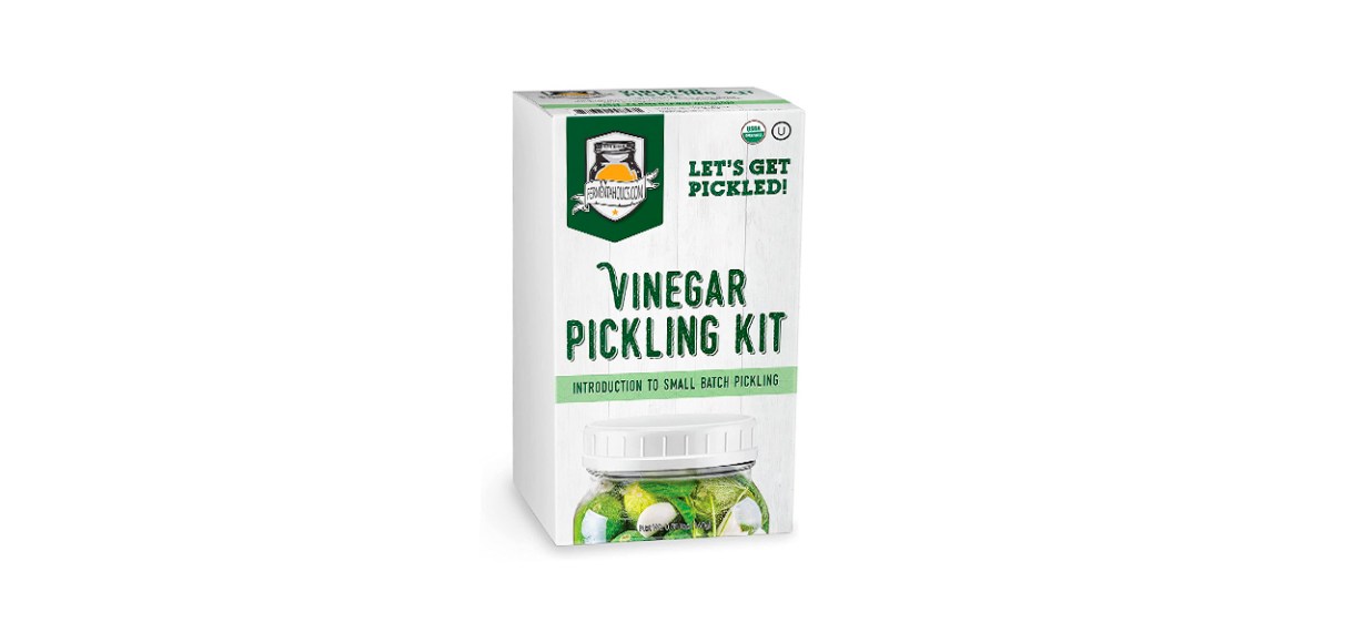 Food-Best Fermentaholics Certified Organic Vinegar Pickling Kit