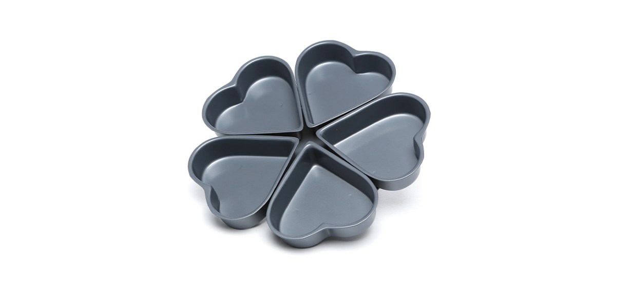 Best Fox Run Brands Nonstick Linked Heart Pan