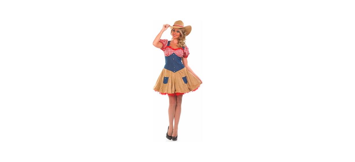 Best Fun Shack Cowgirl Costume for Adults