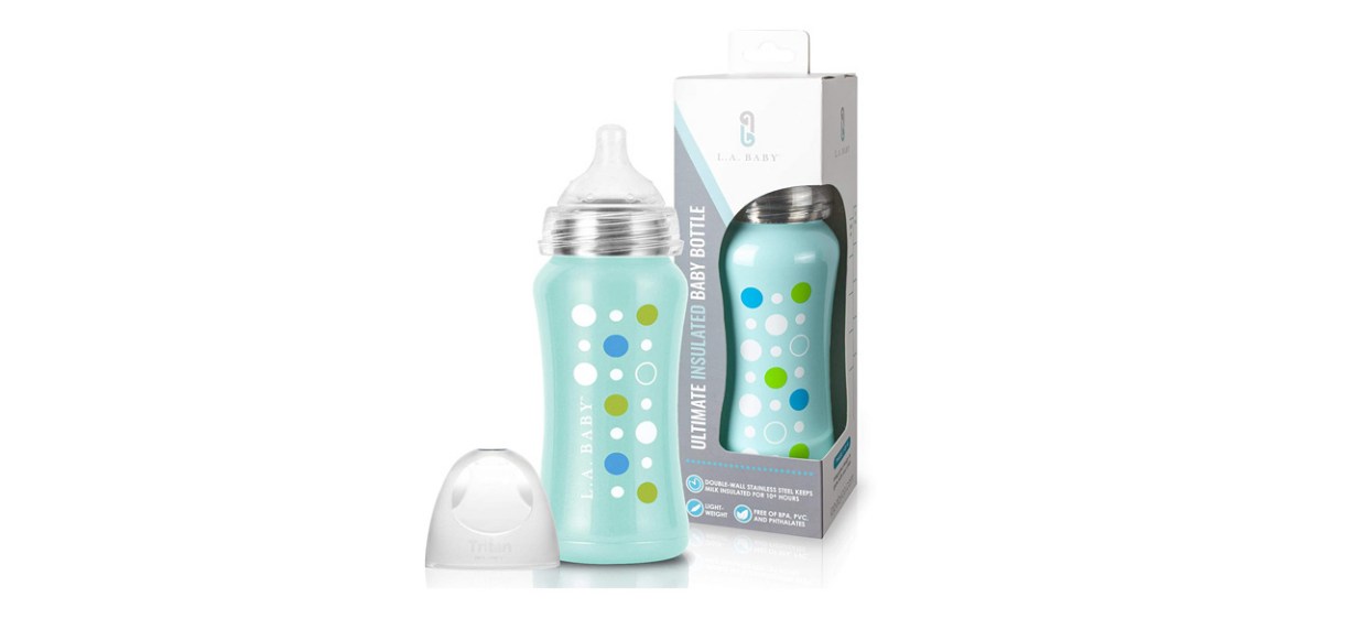 Best L.A. Baby Ultimate Stainless Steel Baby Bottle