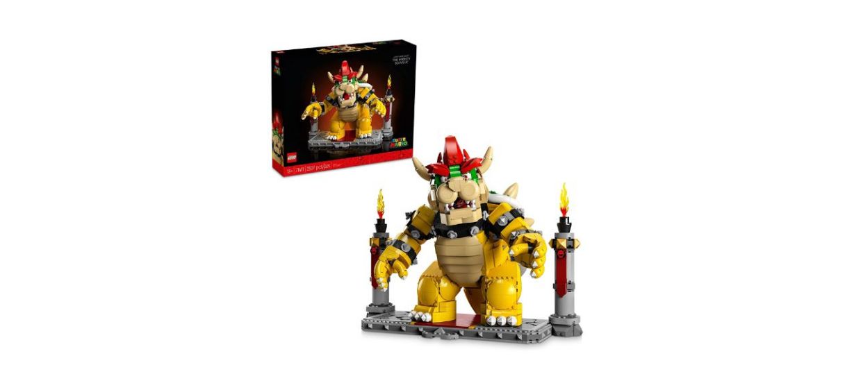 Best Lego Super Mario The Mighty Bowser Toy Set