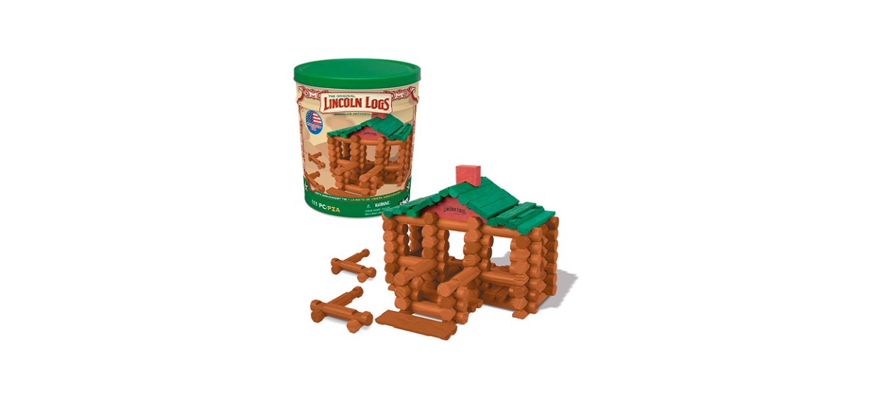 Best Lincoln Logs 100th Anniversary Tin