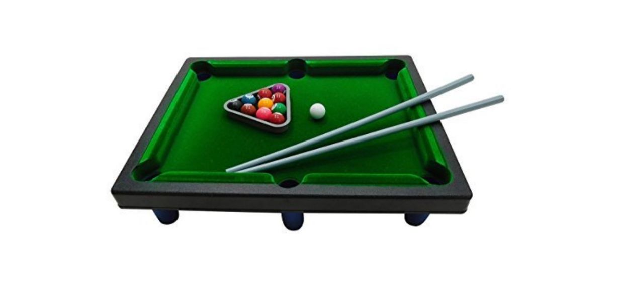 Best Mozlly Tabletop Pool Table Billiard Game Set