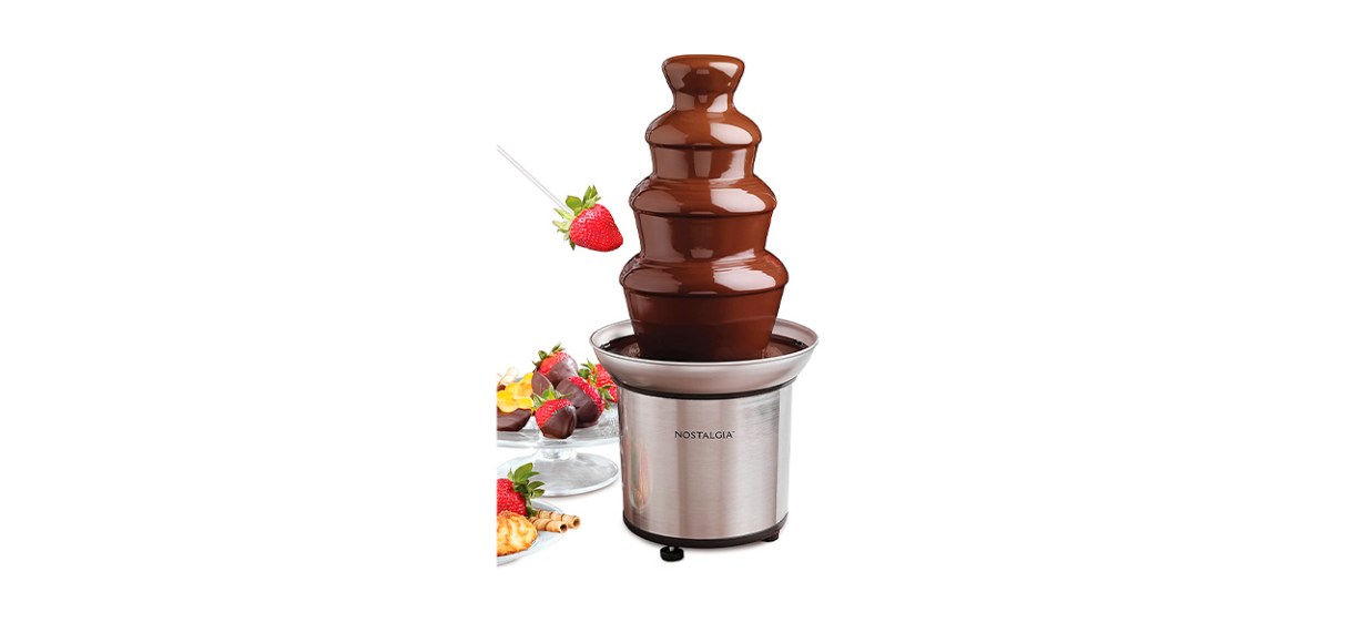 Best Nostalgia Electric Chocolate Fondue Fountain