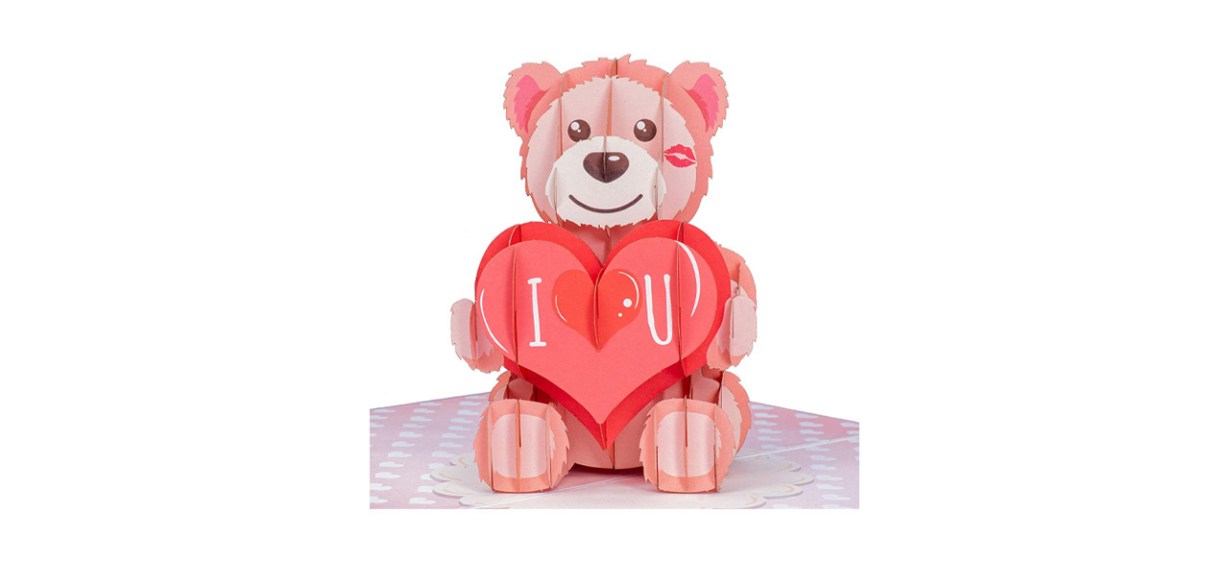 Best Paper Love 3D Pop Up Card