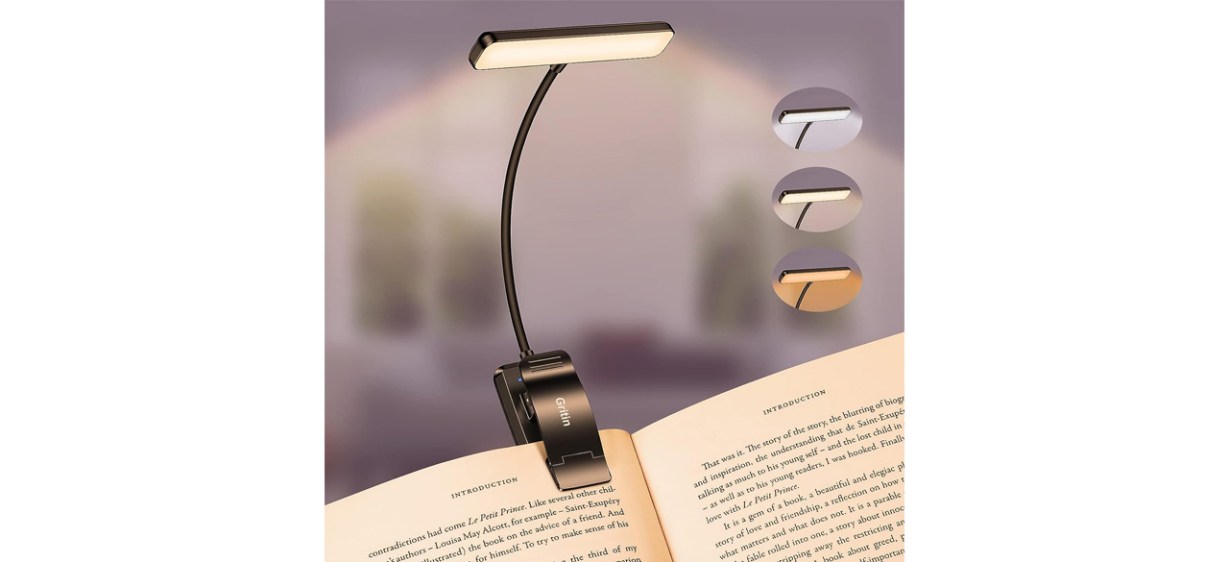 Neck Reading Light: Perfect Gift for Book Lovers & Night Readers – Lustris