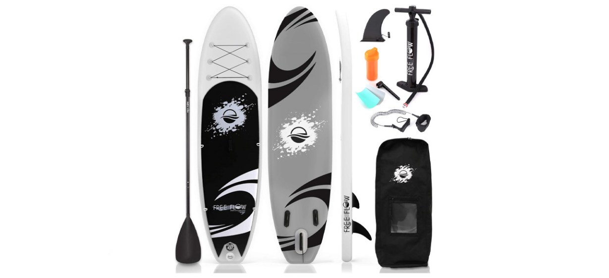 best SereneLife Inflatable Stand Up Paddle Board
