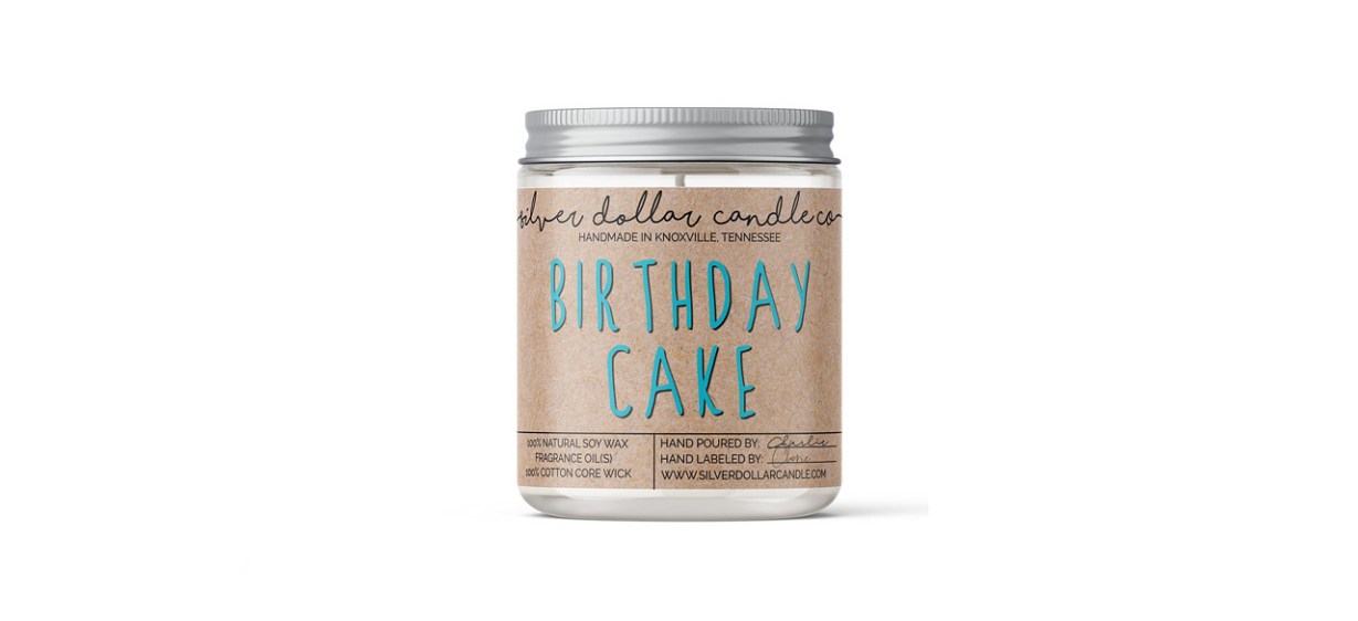 best Silver Dollar Candle Co. Birthday Cake Soy Candle