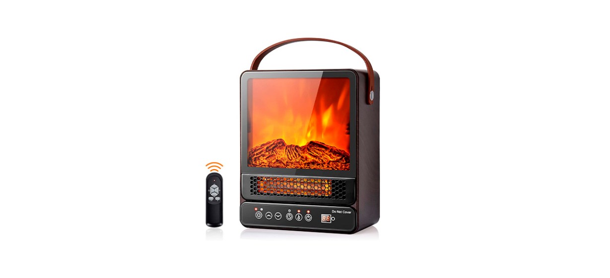 Best Tangkula 14.5-Inch Mini Portable Electric Fireplace