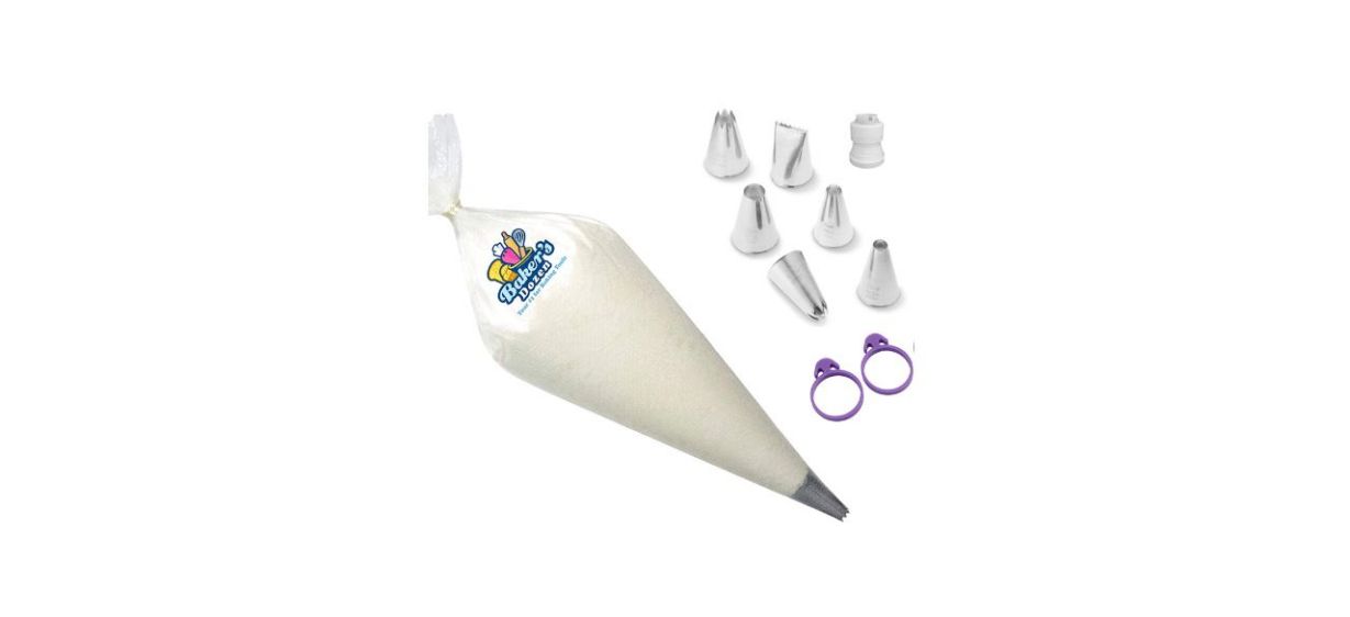 Best The Bakers Dozen Heavy Duty Disposable Pastry Bags