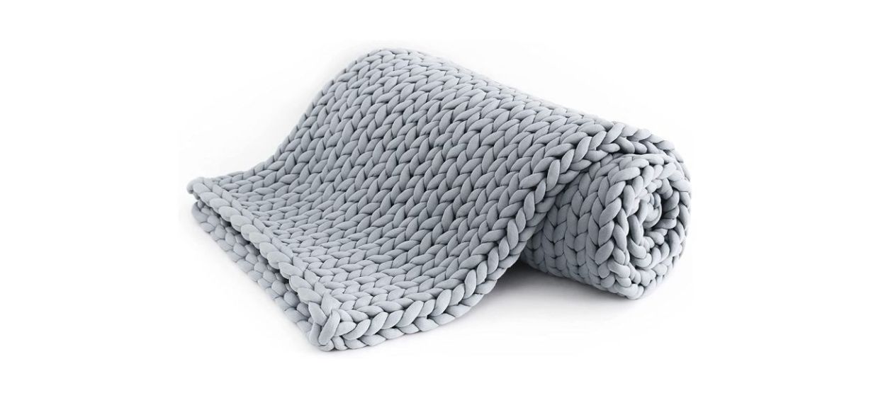 Best Uttermara Chunky Knit Weighted Blanket