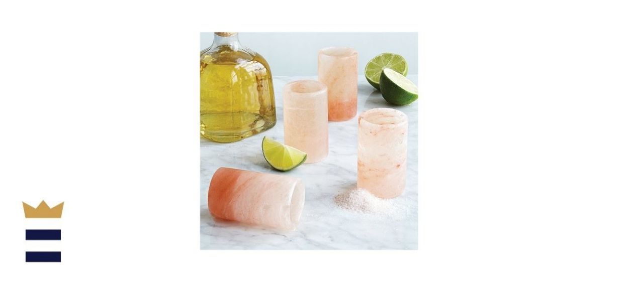 Brett Cramer Himalayan Salt Tequila Glasses