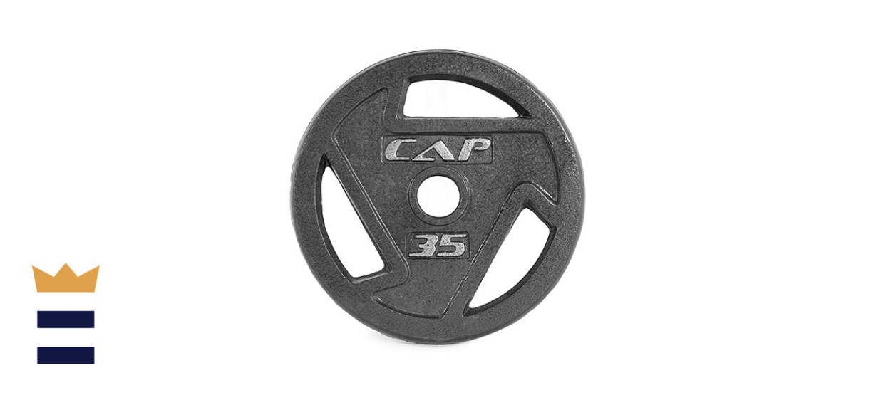 CAP Barbell Olympic Grip Weight Plate
