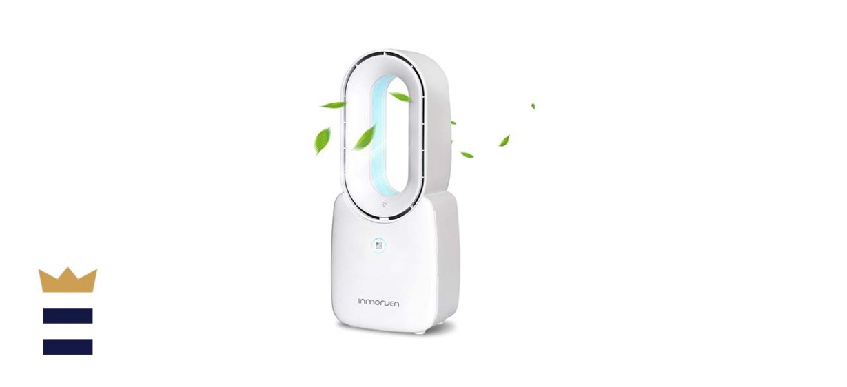 CONBOLA 11.8-Inch Bladeless Desk Fan