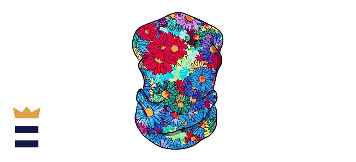 Crazy Daisy Neck Gaiter Mask