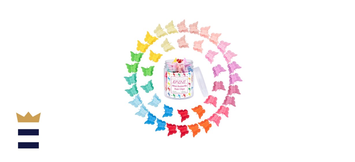 Eaone Butterfly Hair Clips - 50 pieces 