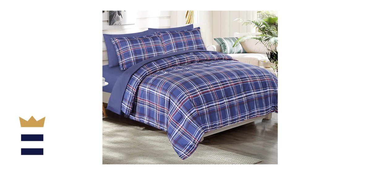 EMME Queen Comforter Set Bed in A Bag