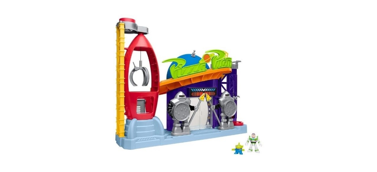 Fisher-Price Imaginext Toy Story Playset Featuring Pizza Planet