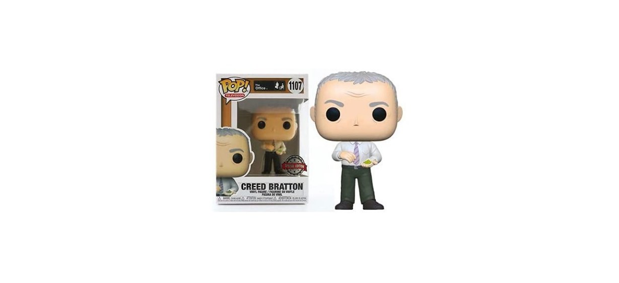 Funko POP Television The Office Creed Bratton with Mung Beans