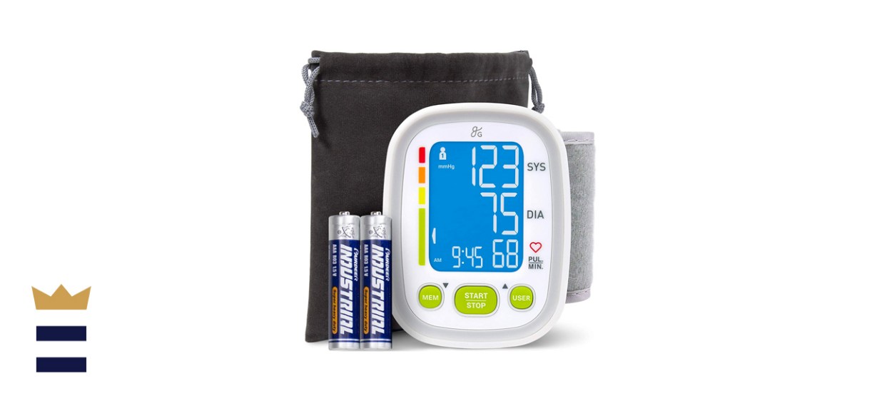 Cuff-style Blood Pressure Monitor - Portable Electronic Tracking Machine  For Wrists With Lcd Screen, Memory, And Storage Case By Bluestone : Target