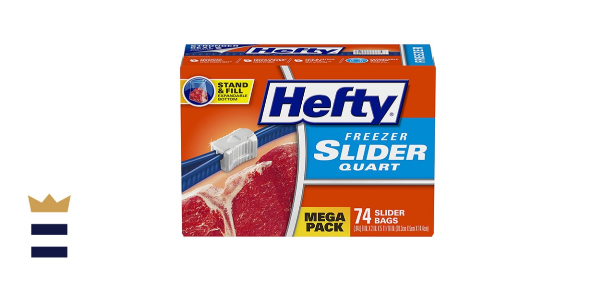 Hefty Slider Freezer Storage Bags