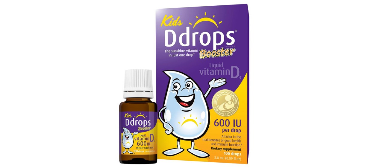 Ddrops Kids Booster 600 IU 100 Drops
