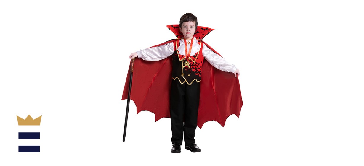JOYIN Halloween Deluxe Darkness Vampire Costume