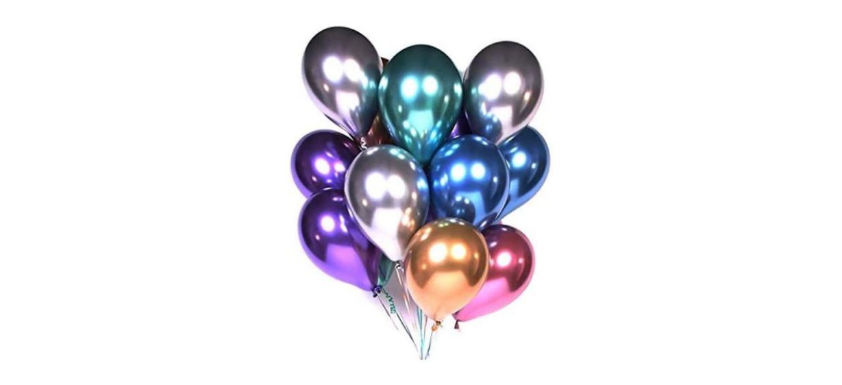 Pukavt Metallic Party Balloons