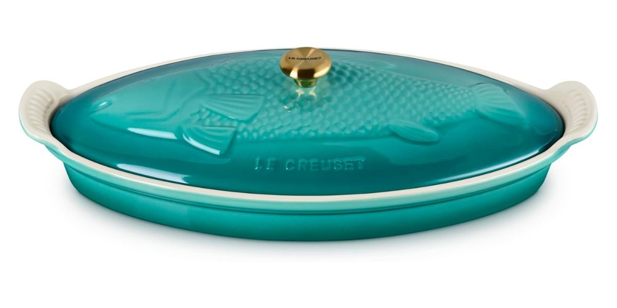 Le Creuset Stoneware Heritage Fish Baker