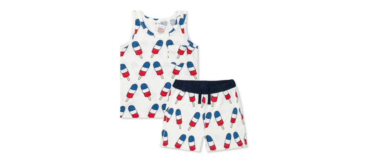 Best M and A by Monica and Andy Toddler Tank Top and Short Outfit Set