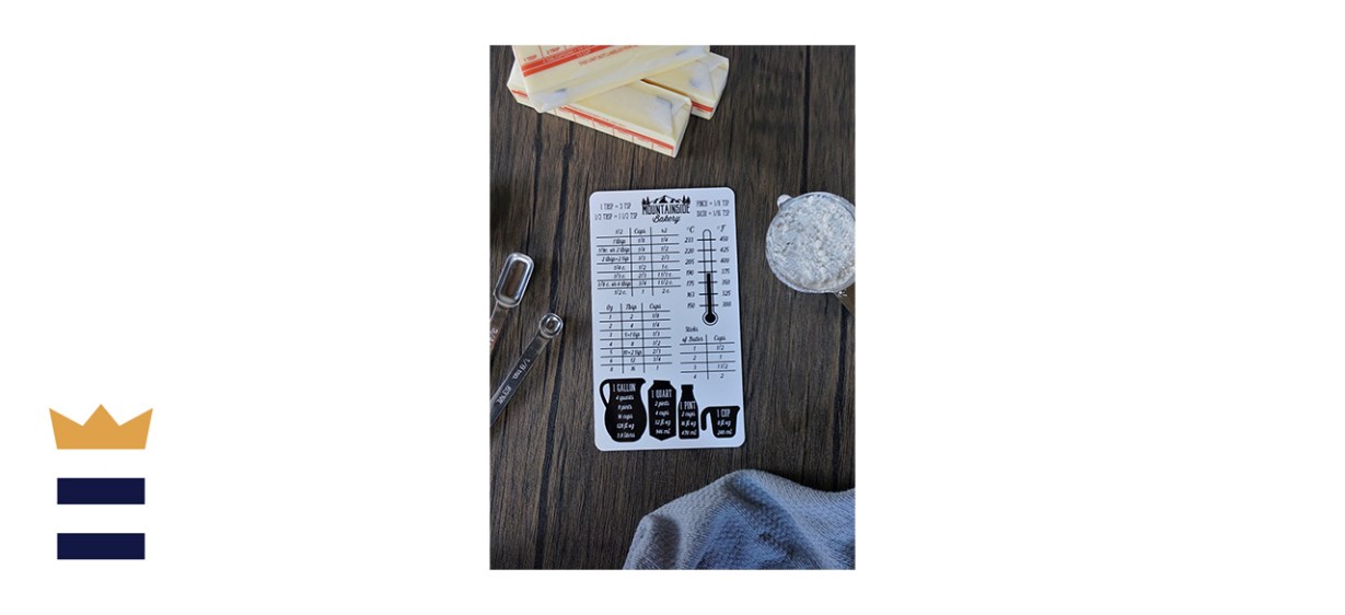 Mountainside Bakery Kitchen Conversion Chart Magnets