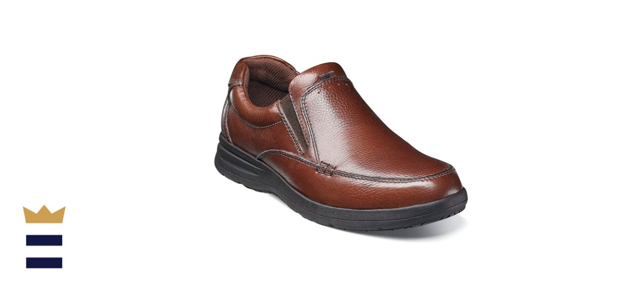 Nunn Bush Men’s Cam Moc Toe Slip-On Shoes