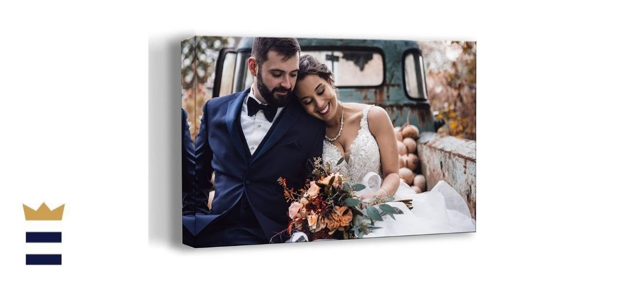 P&amp;L Art Personalized Photo to Canvas Print