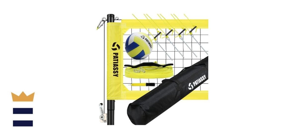 Patiassy Professional Portable Volleyball Set