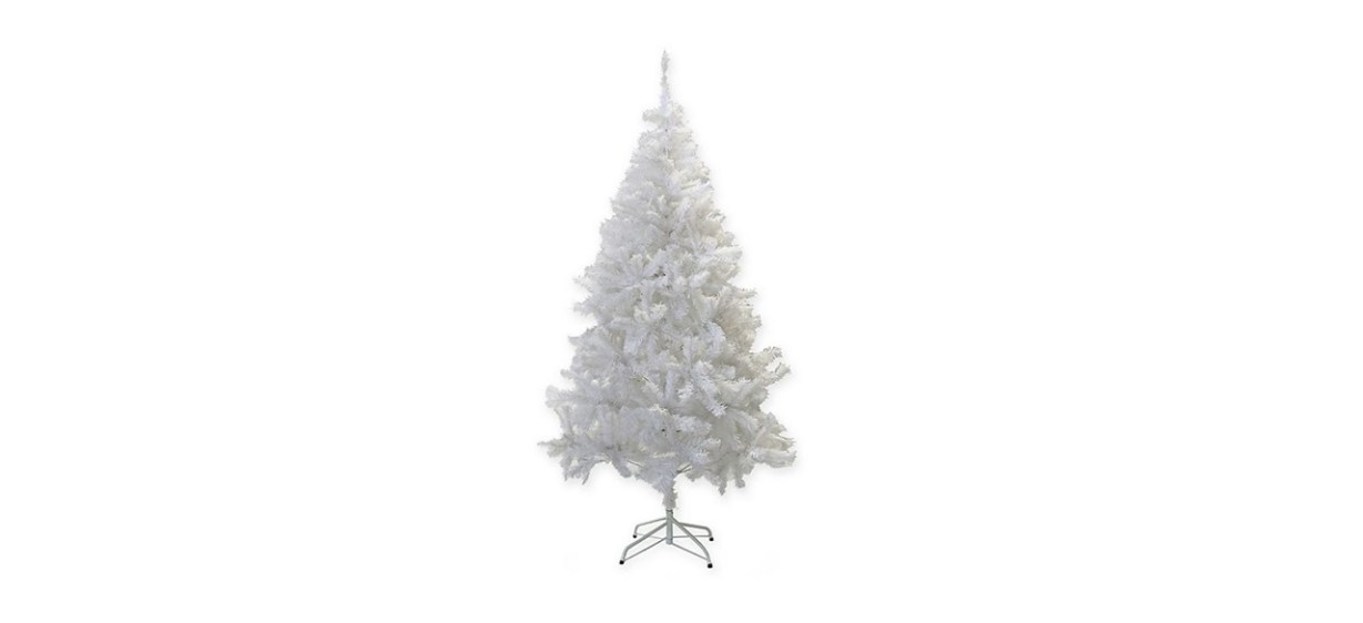 Perfect Holiday Crystal White Christmas tree