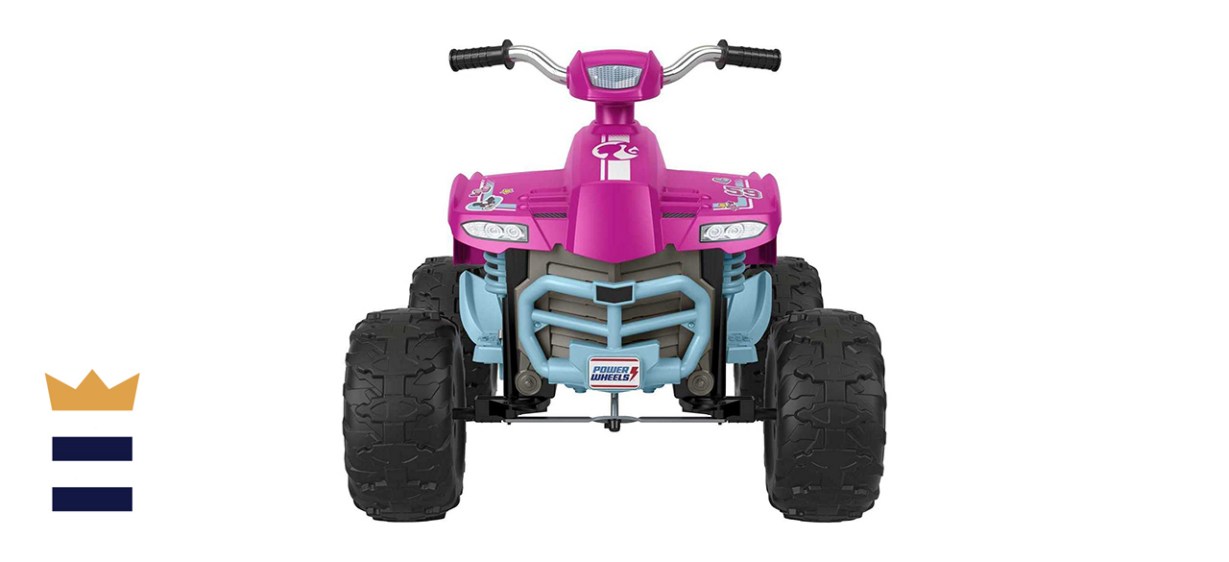 Power Wheels Barbie Pink Racing ATV