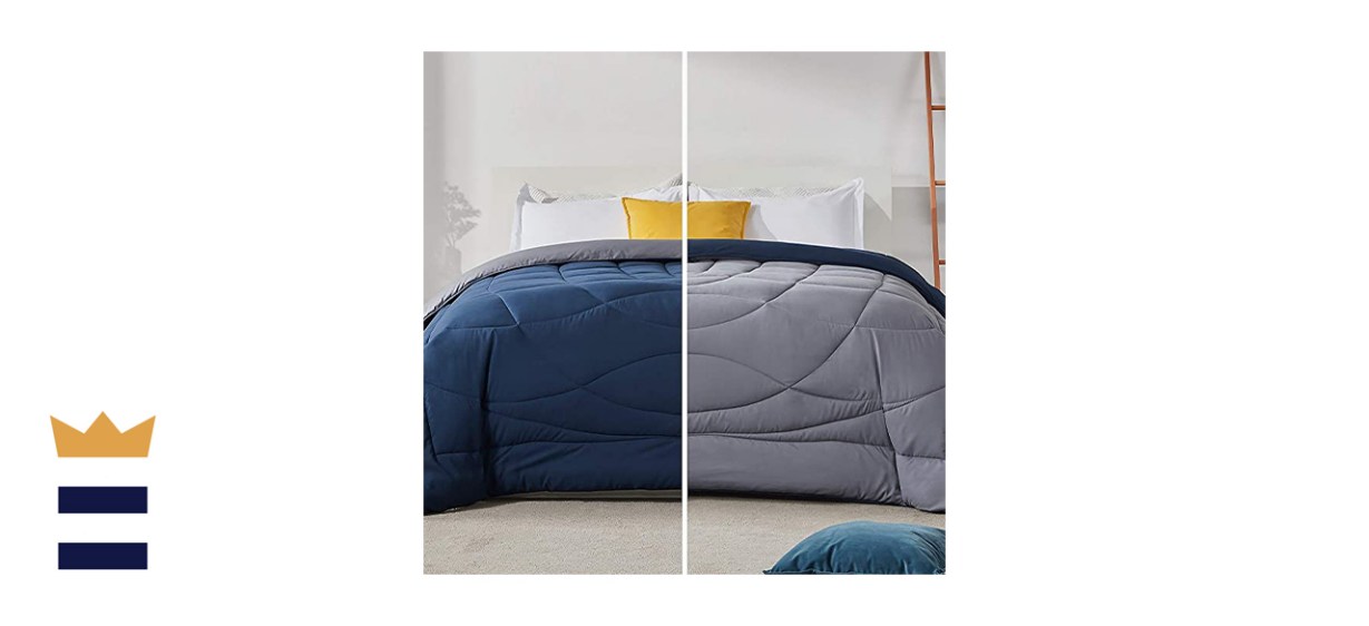 Sleep Zone Reversible Queen Comforter