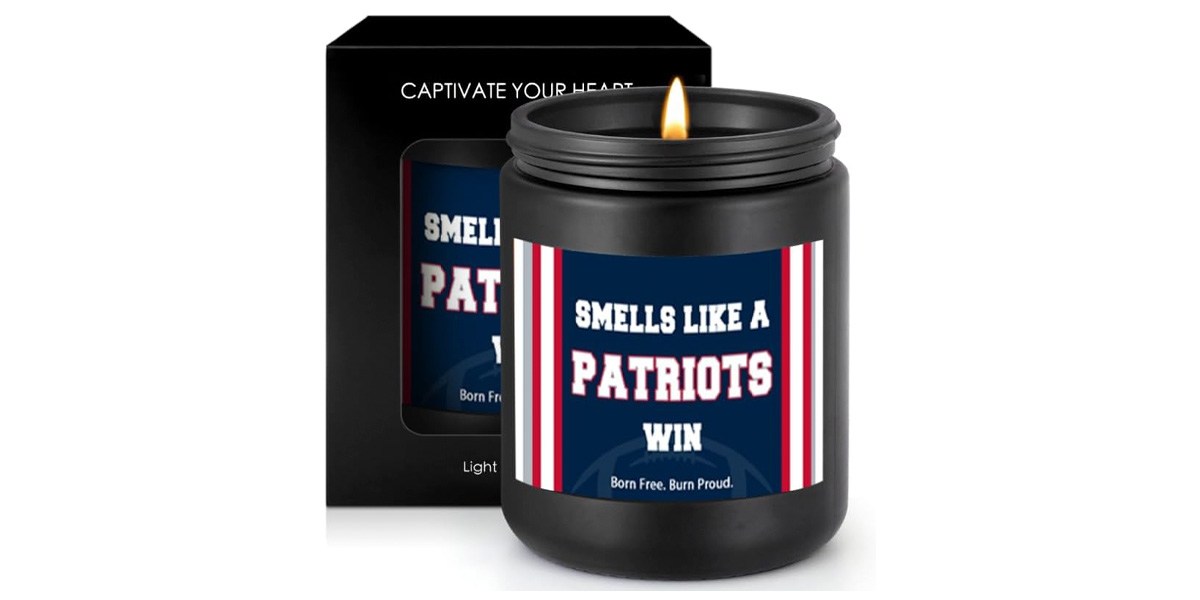  Smells Like A Patriots Win Scented Candle