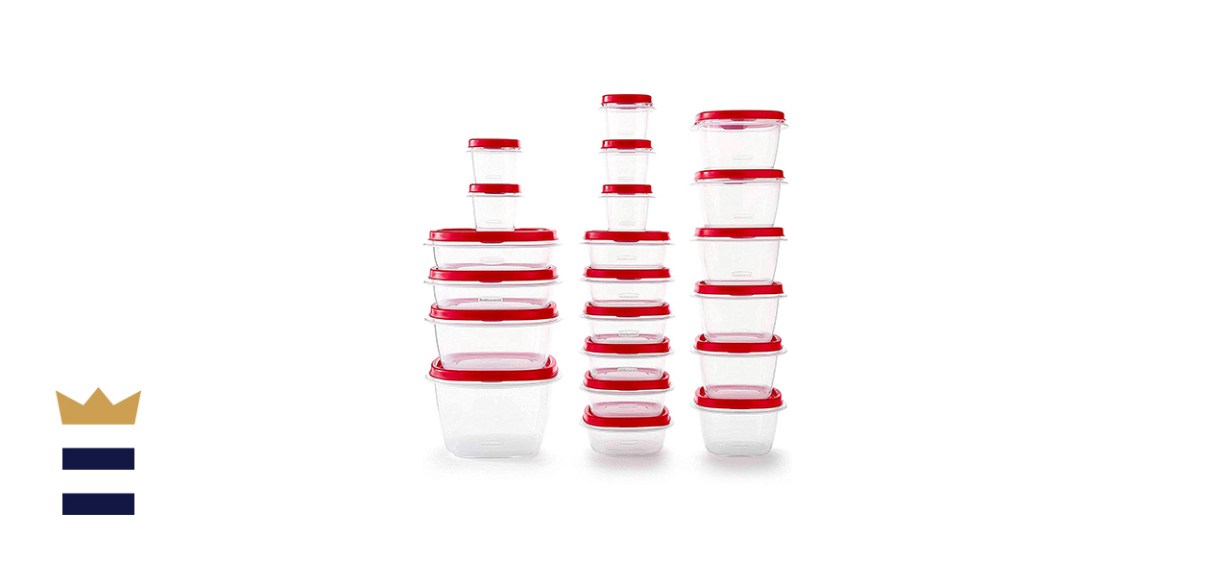 Rubbermaid - 2063704 Rubbermaid Easy Find Vented Lids Food Storage Containers