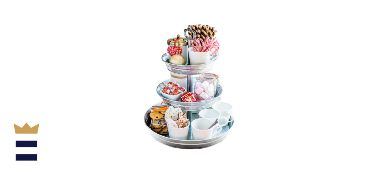 StarPack Home three-tier Stand for Serving and Kitchen Use