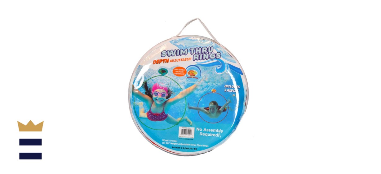 Stream Machine Swim Thru Rings Pool and Beach Accessories