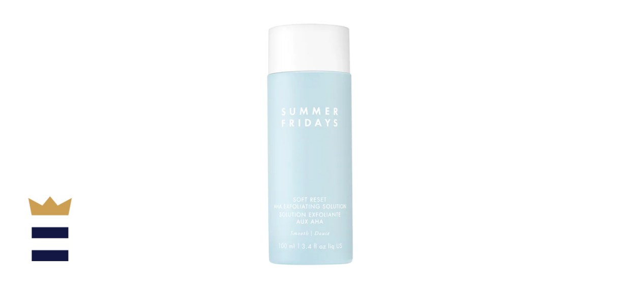 Summer Fridays Soft Reset AHA Exfoliating Solution