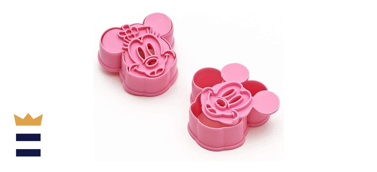 Texasdeluxe Mickey-Shape Cookie Cutter Mold Set