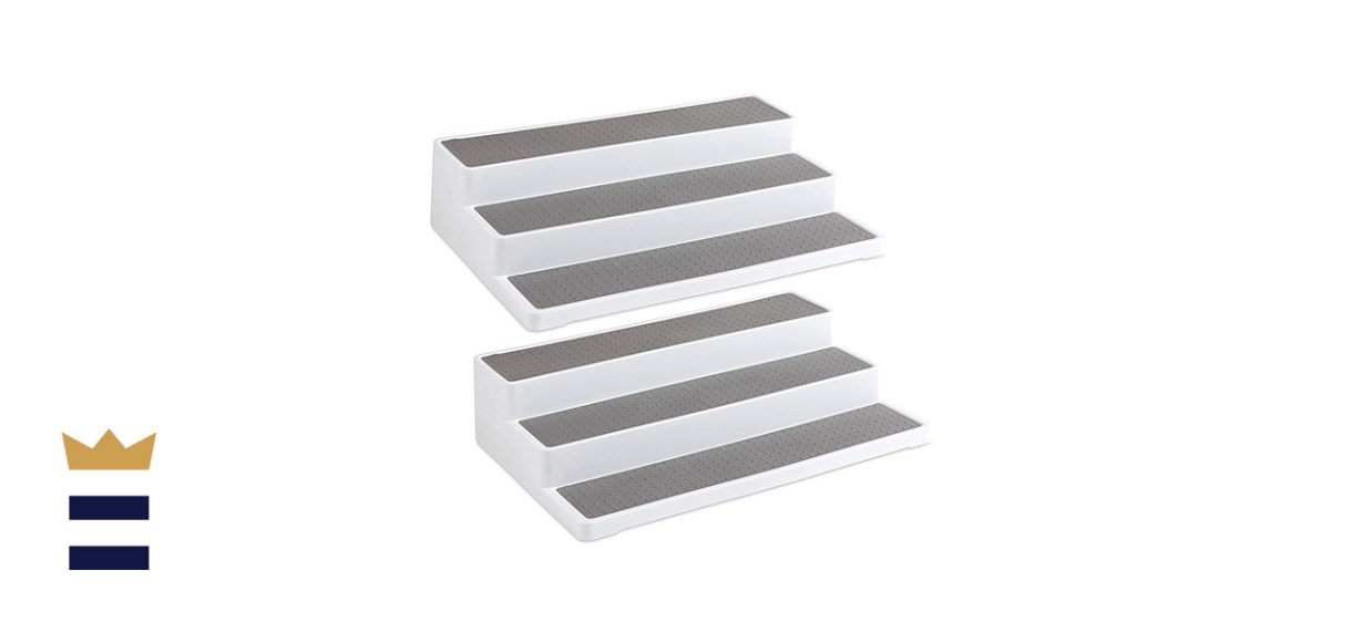 Homeries 3-Tier Spice Rack 2 Pack - Modern Design Waterproof