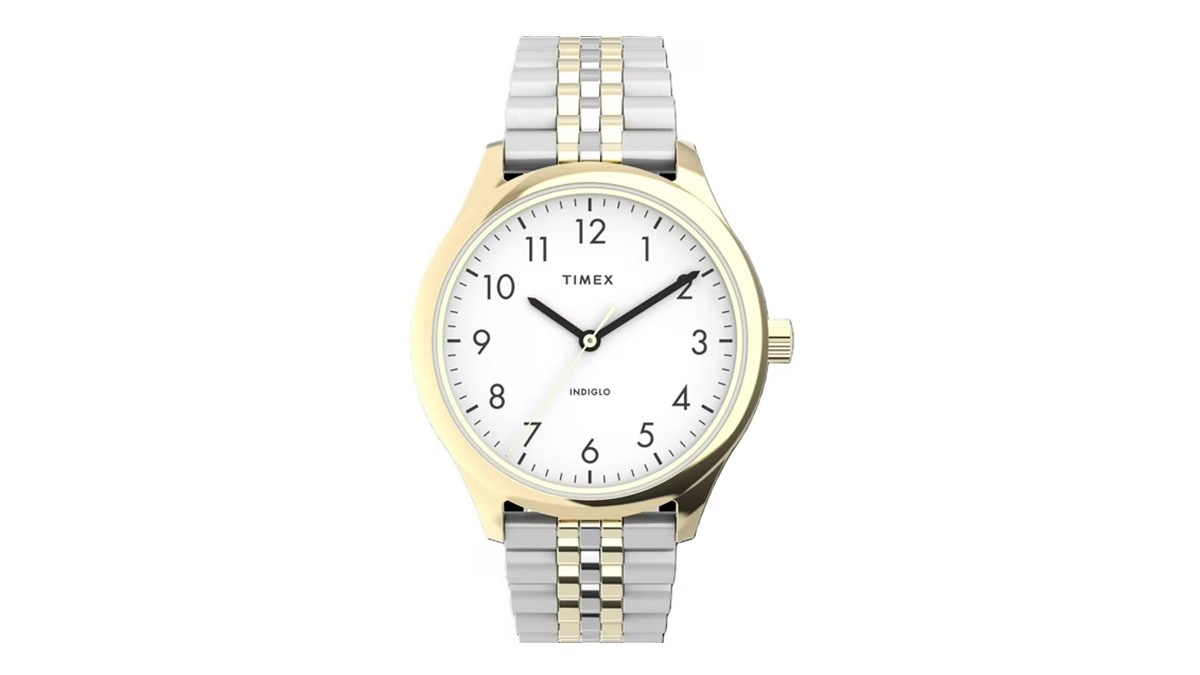 Timex Womens Easy Reader Two Tone Bracelet