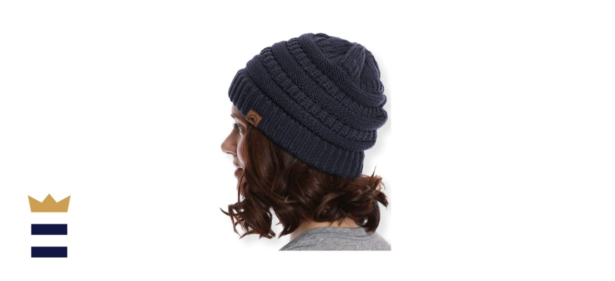 Tough Headwear Chunky Cable Knit Beanie