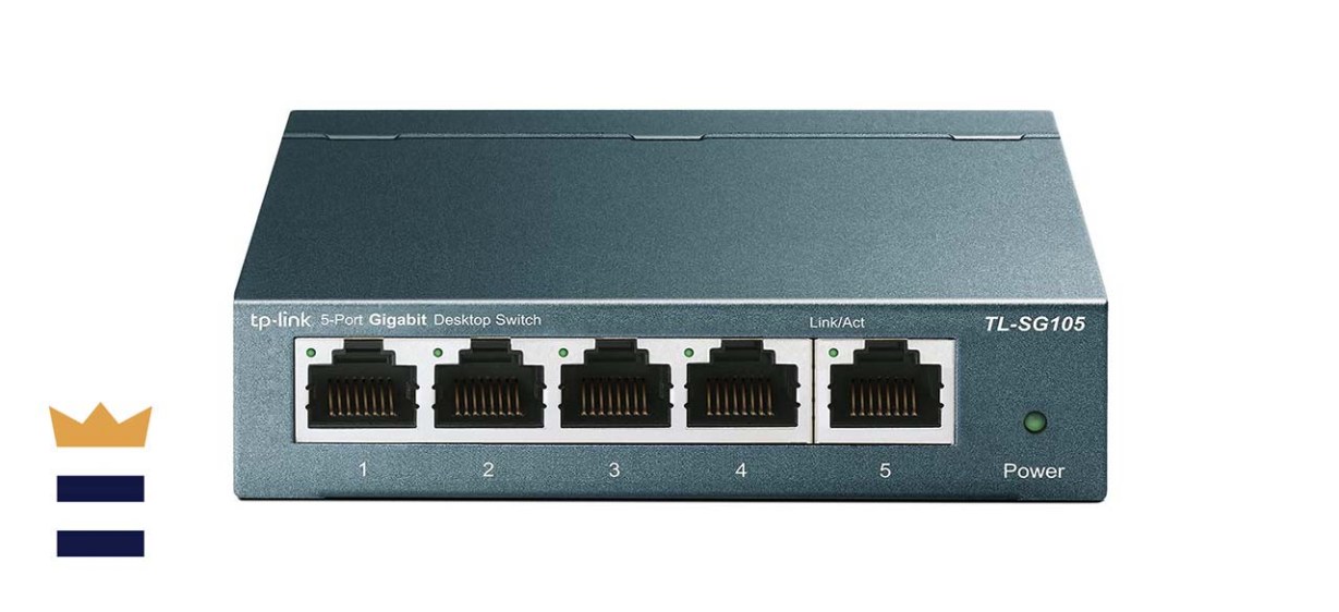 TP-Link TL-SG105 Five-Port Unmanaged Gigabit Ethernet Switch