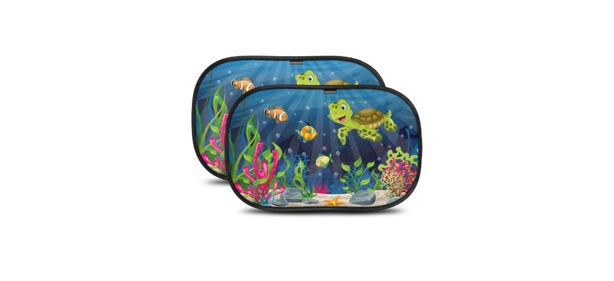 CARAMAZ Car Window Shade for Baby with Certified UV