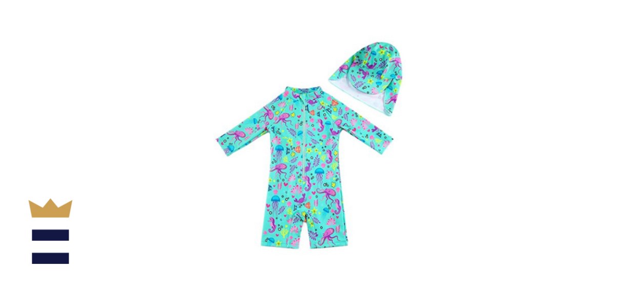 Upandfast Baby/Toddler One Piece Sunsuit 