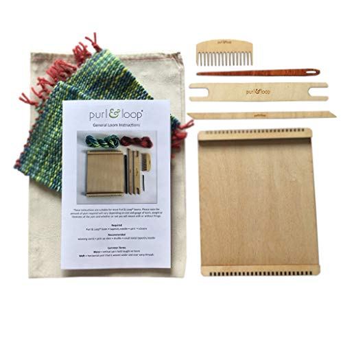 Purl &amp; Loop Birch Stash Blaster Weaving Loom
